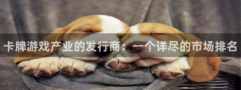 佛山亿万28：卡牌游戏产业的发行商：一个详尽的市场排名