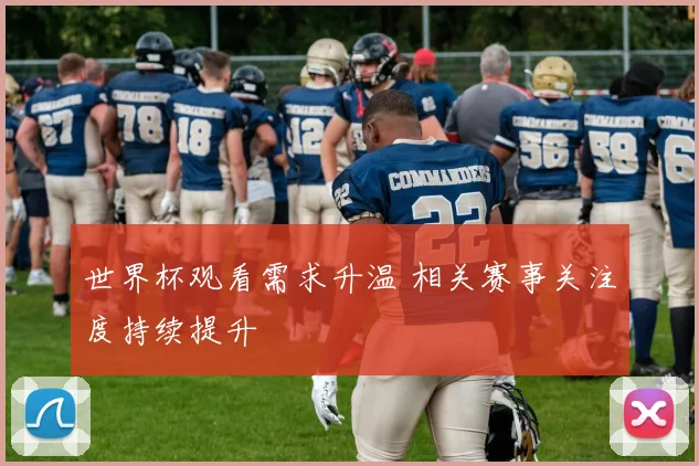 世界杯观看需求升温 相关赛事关注度持续提升